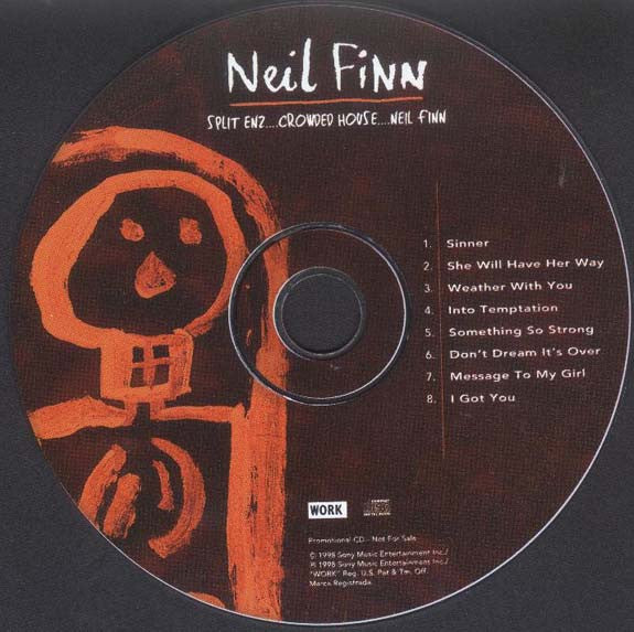 Neil Finn : Split Enz... Crowded House... Neil Finn (CD, Comp, Promo)