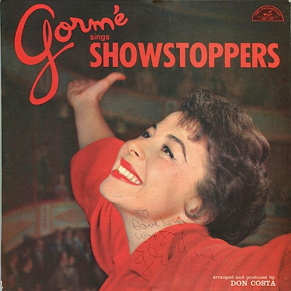 Eydie Gormé : Gormé Sings Showstoppers (LP, Album, Mono)