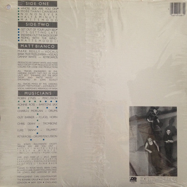 Matt Bianco : Whose Side Are You On (LP, Album, Spe)