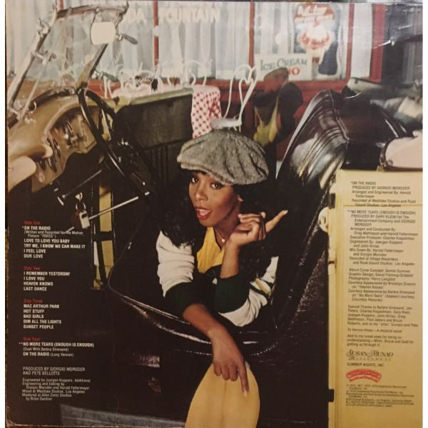 Donna Summer : On The Radio - Greatest Hits Volumes I & II (2xLP, Comp, P/Mixed, 72 )
