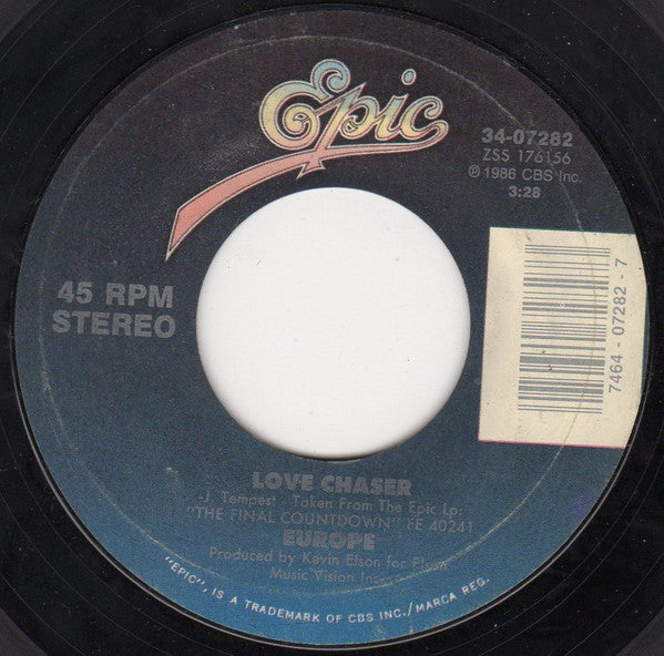 Europe (2) : Carrie (7", Single, Styrene, Car)