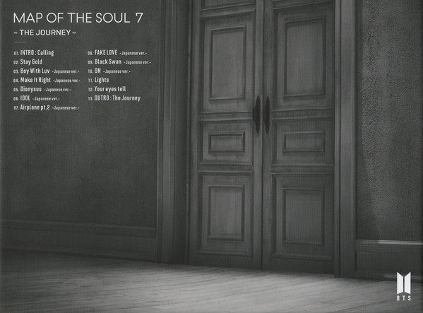 BTS (4) : Map Of The Soul 7 ~ The Journey ~ (CD, Album, Ltd, C V)