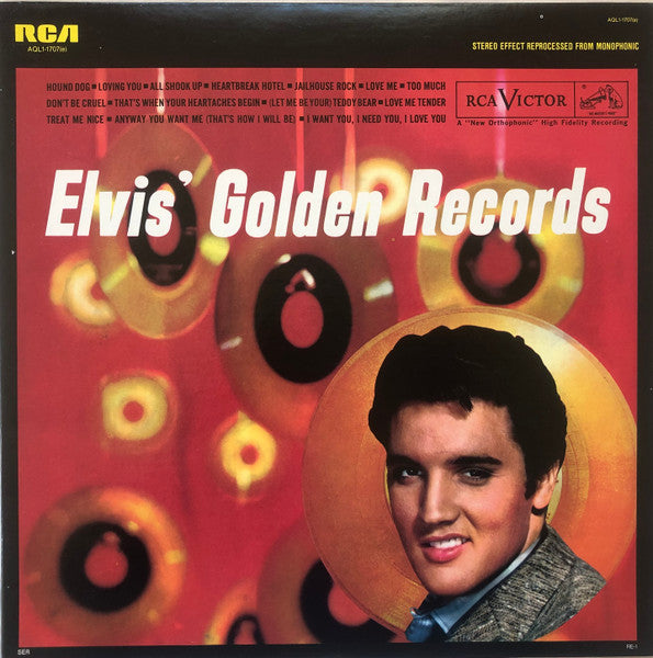 Elvis Presley : Elvis' Golden Records (LP, Comp, RE)