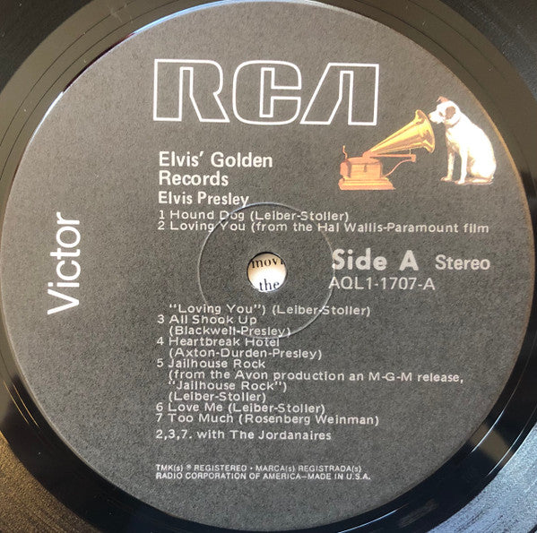 Elvis Presley : Elvis' Golden Records (LP, Comp, RE)
