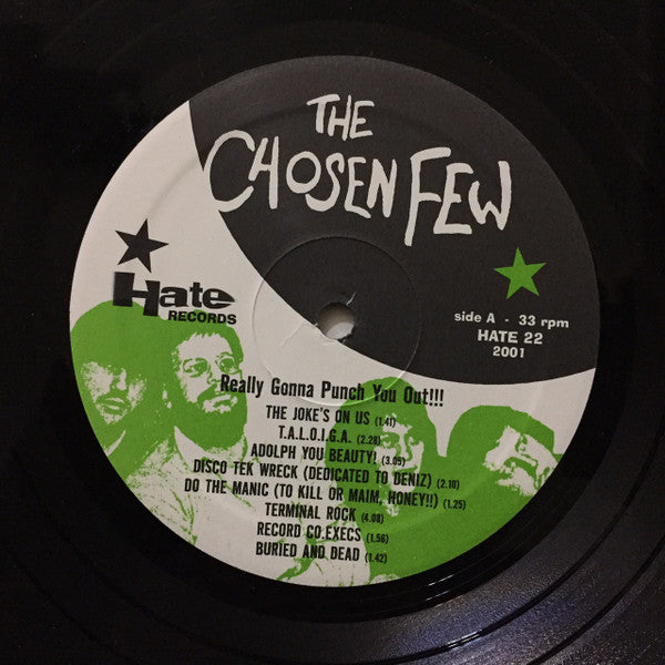 The Chosen Few (6) : Really Gonna Punch You Out!!! (2xLP, Comp)