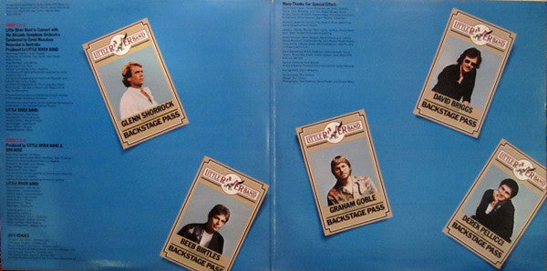 Little River Band : Backstage Pass (2xLP, Album, Gat)