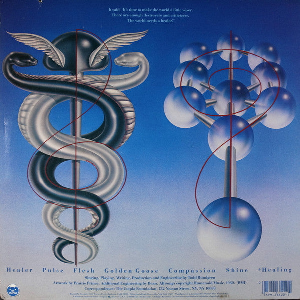 Todd Rundgren : Healing (LP, Album, Spe + 7", Single, S/Edition)