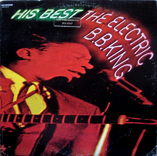 B.B. King : His Best - The Electric B.B. King (LP, Album, RE)