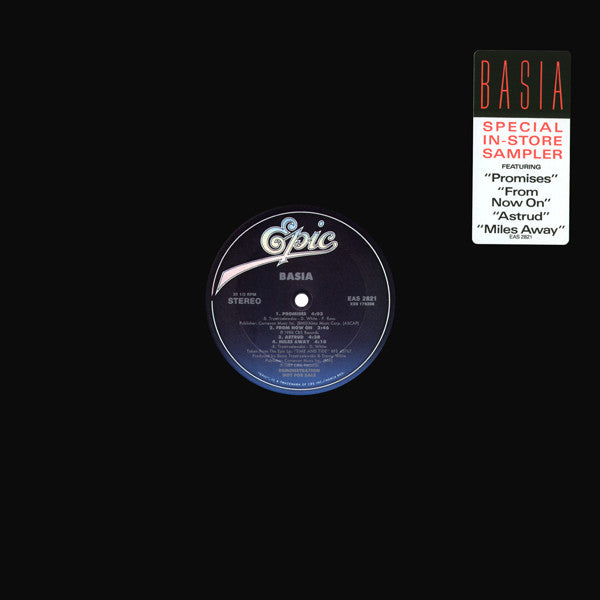 Basia : Special In-Store Sampler (12", Promo, Smplr)