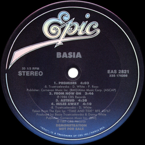Basia : Special In-Store Sampler (12", Promo, Smplr)