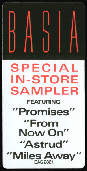 Basia : Special In-Store Sampler (12", Promo, Smplr)