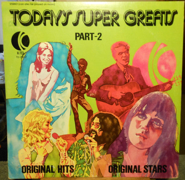 Various : Today's Super Greats Part-2 (LP, Comp, Ltd)