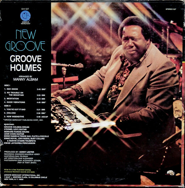 Richard "Groove" Holmes : New Groove (LP, Album)