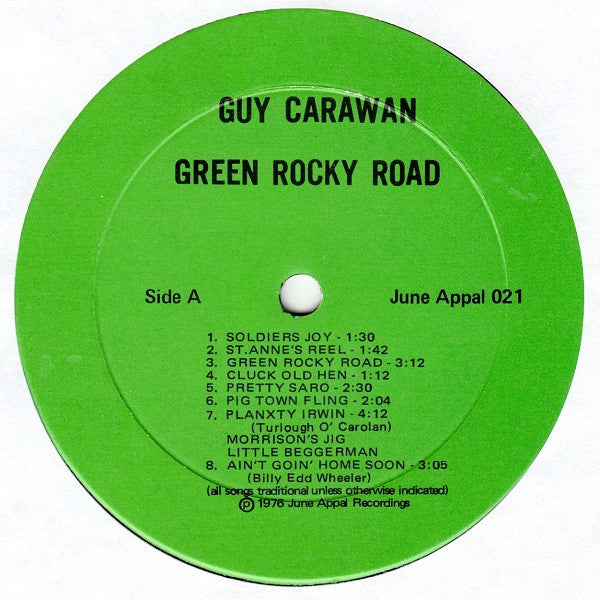 Guy Carawan : Green Rocky Road (LP, Album)