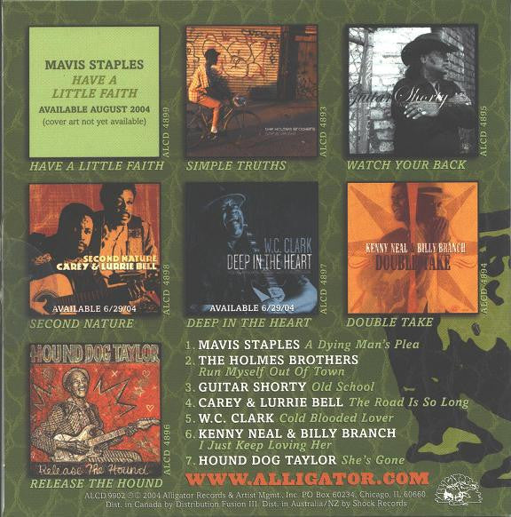 Various : A Taste Of Alligator - New Blues And More From Alligator Records (CD, Promo, Smplr)