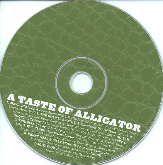 Various : A Taste Of Alligator - New Blues And More From Alligator Records (CD, Promo, Smplr)