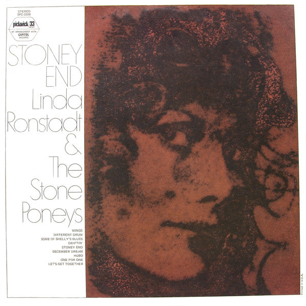 Linda Ronstadt & The Stone Poneys : Stoney End (LP, Comp, RE)