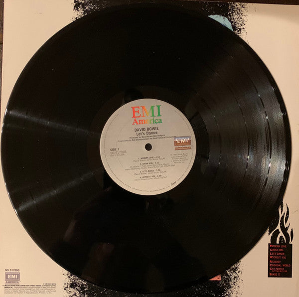 David Bowie : Let's Dance (LP, Album, Club, Car)