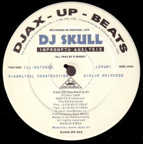 DJ Skull : Impromptu Analysis (12")