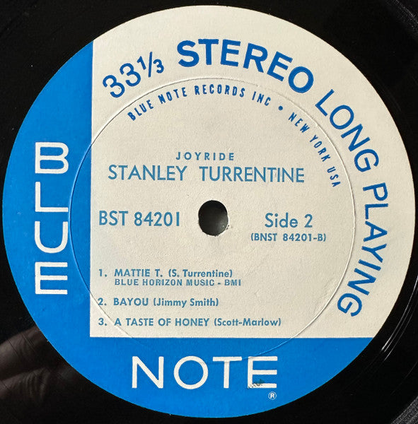 Stanley Turrentine : Joyride (LP, Album, DG )