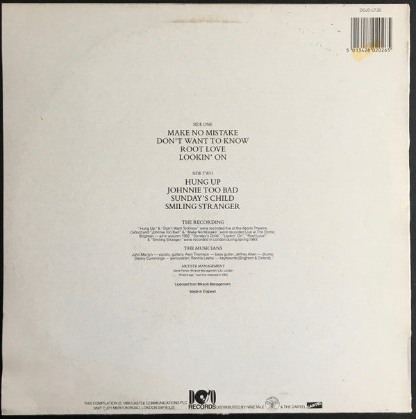 John Martyn : Philentropy (LP, Album)