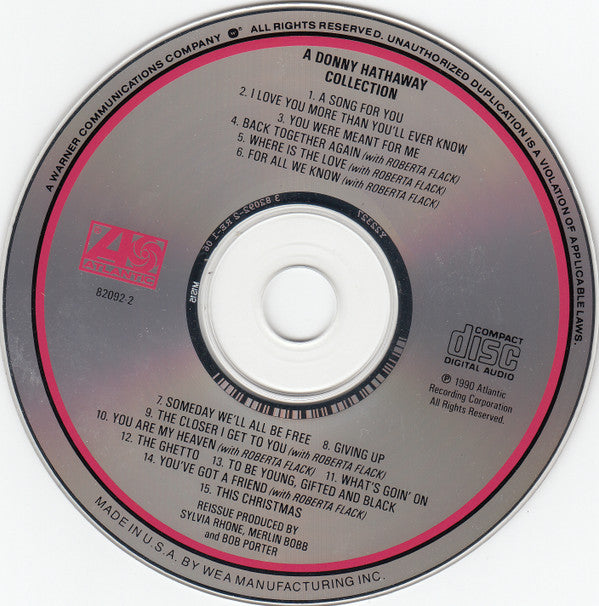 Donny Hathaway : A Donny Hathaway Collection (CD, Comp, RE)