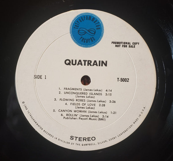 Quatrain : Quatrain (LP, Album, Promo, Mon)