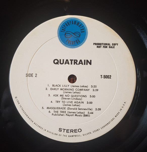 Quatrain : Quatrain (LP, Album, Promo, Mon)