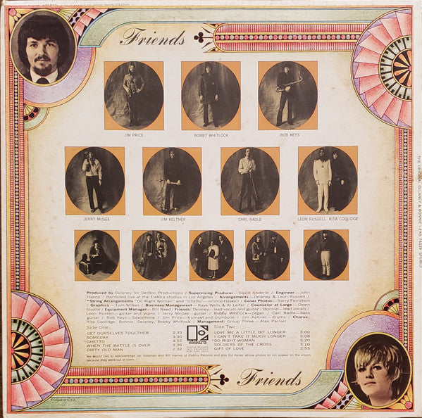 The Original Delaney & Bonnie* : Accept No Substitute (LP, Album, Red)
