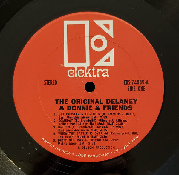 The Original Delaney & Bonnie* : Accept No Substitute (LP, Album, Red)