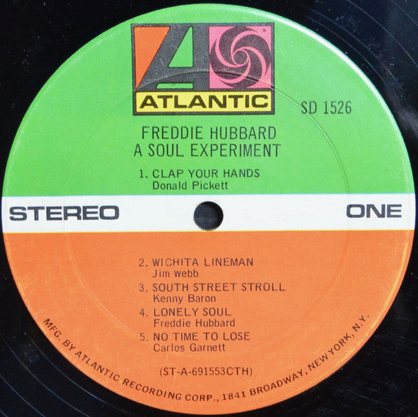 Freddie Hubbard : A Soul Experiment (LP, Album, CTH)