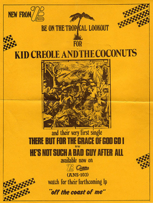 Kid Creole And The Coconuts : There But For The Grace Of God Go I (7", Single)
