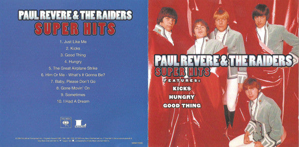 Paul Revere & The Raiders : Super Hits  (CD, Comp)