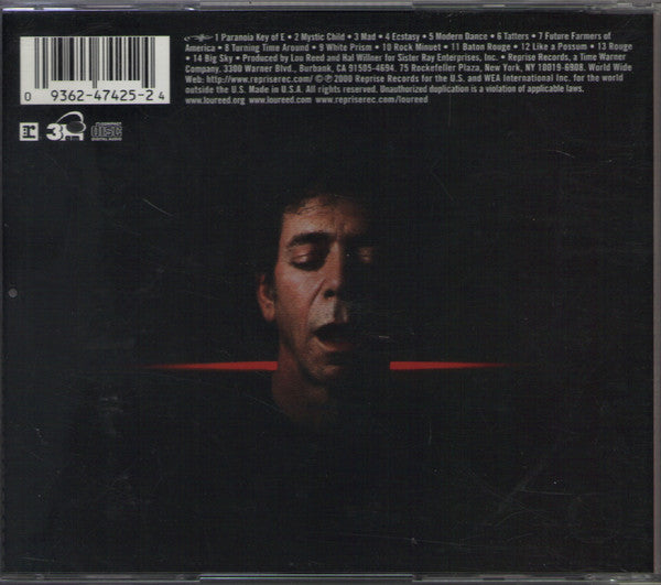 Lou Reed : Ecstasy (CD, Album)
