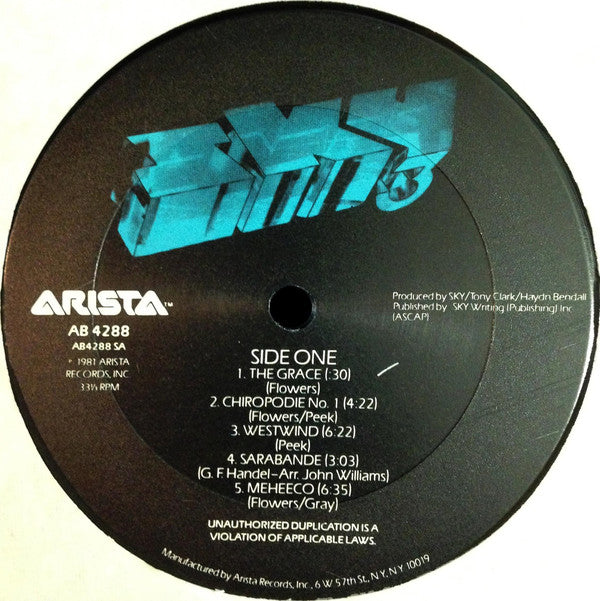 Sky (4) : Sky 3 (LP, Album)