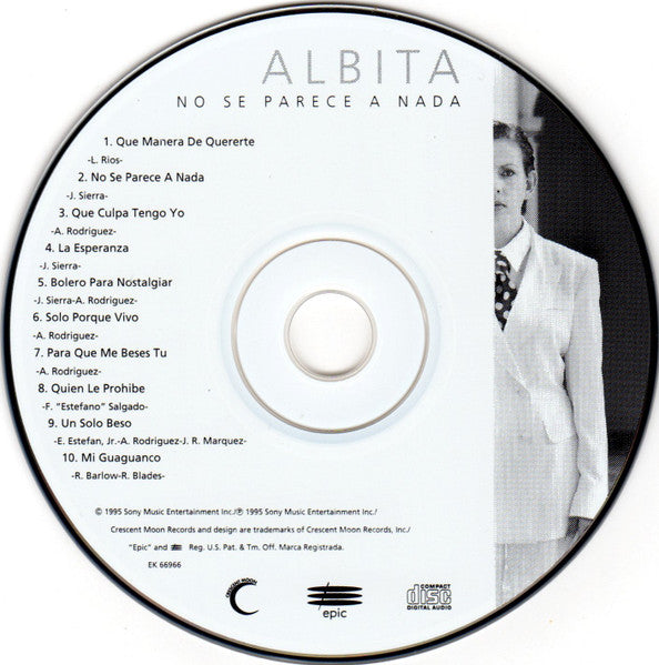 Albita : No Se Parece A Nada (CD, Album)