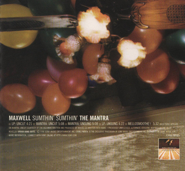 Maxwell : Sumthin' Sumthin' The Mantra (CD, Maxi)