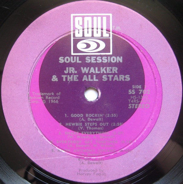 Junior Walker & The All Stars : Soul Session (LP, Album, Hol)
