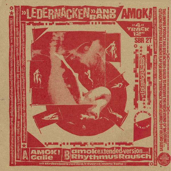 Ledernacken And Band* : Amok! (12", Red)