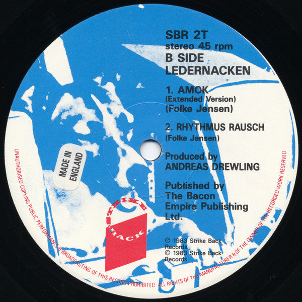 Ledernacken And Band* : Amok! (12", Red)