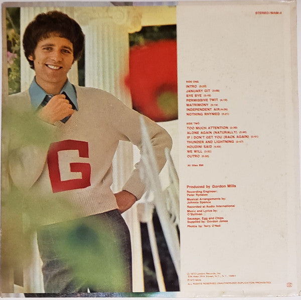 Gilbert O'Sullivan : Himself (LP, Album, Ter)