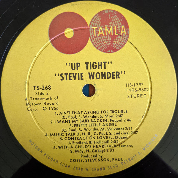 Stevie Wonder : Up-Tight (LP, Album)