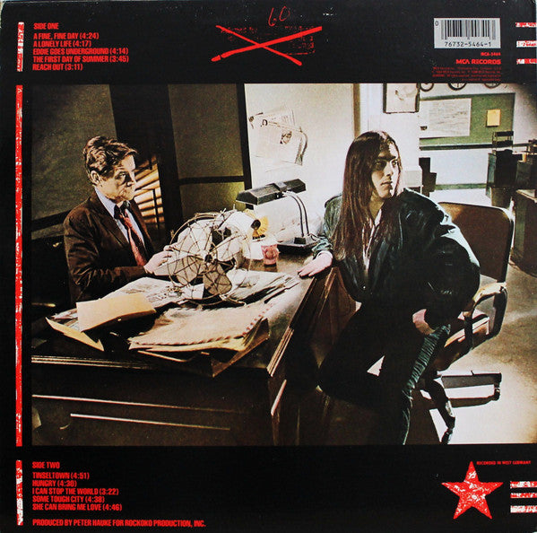 Tony Carey : Some Tough City (LP, Album, Glo)
