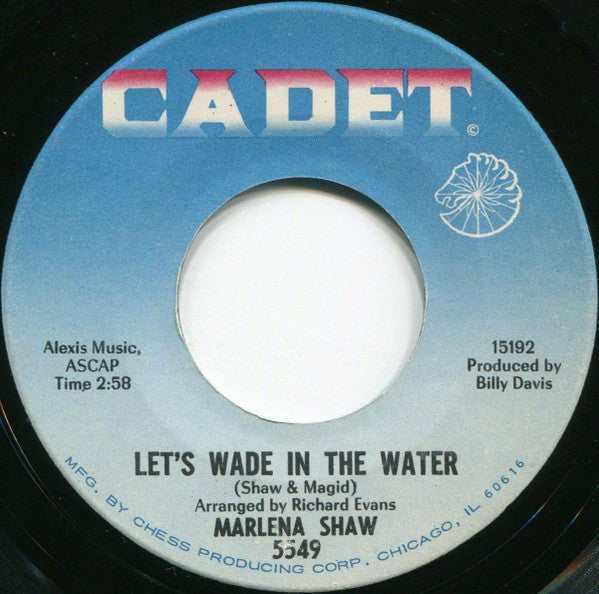Marlena Shaw : Let's Wade In The Water / Show Time (7")