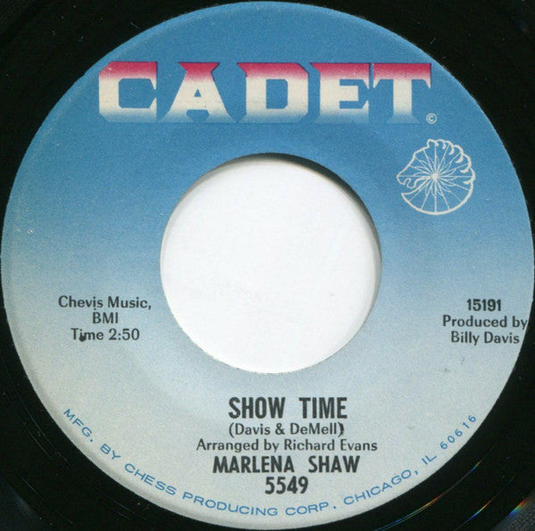 Marlena Shaw : Let's Wade In The Water / Show Time (7")