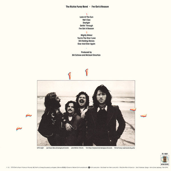 The Richie Furay Band : I've Got A Reason (LP, Album, PRC)