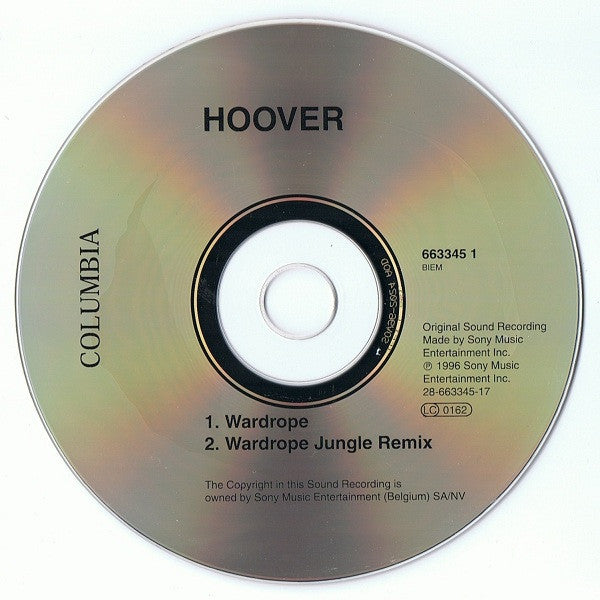Hoover : Wardrope (CD, Single)