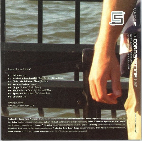 Various : The Cornerstone Player 052 (CD, Comp, Promo + CD, Comp, Mixed, Promo + DVD, Co)