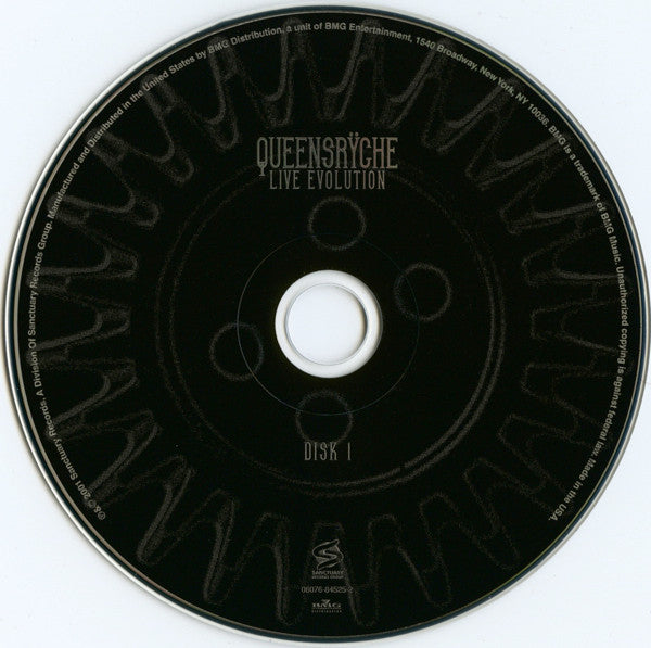 Queensrÿche : Live Evolution (2xCD, Album, Dig)