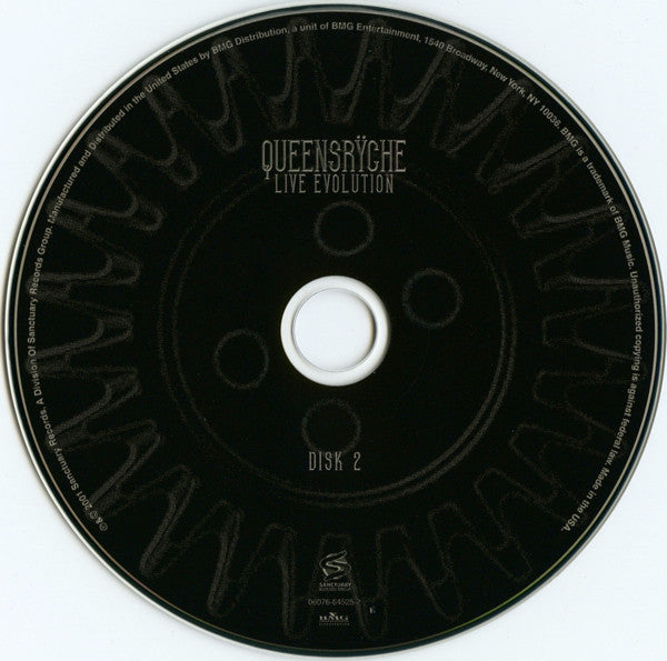 Queensrÿche : Live Evolution (2xCD, Album, Dig)